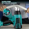 300W Cordless Handheld Hot Air Gun Machine Lithium Rechargeable Heating Equipment Portable Car Film Baking Gun