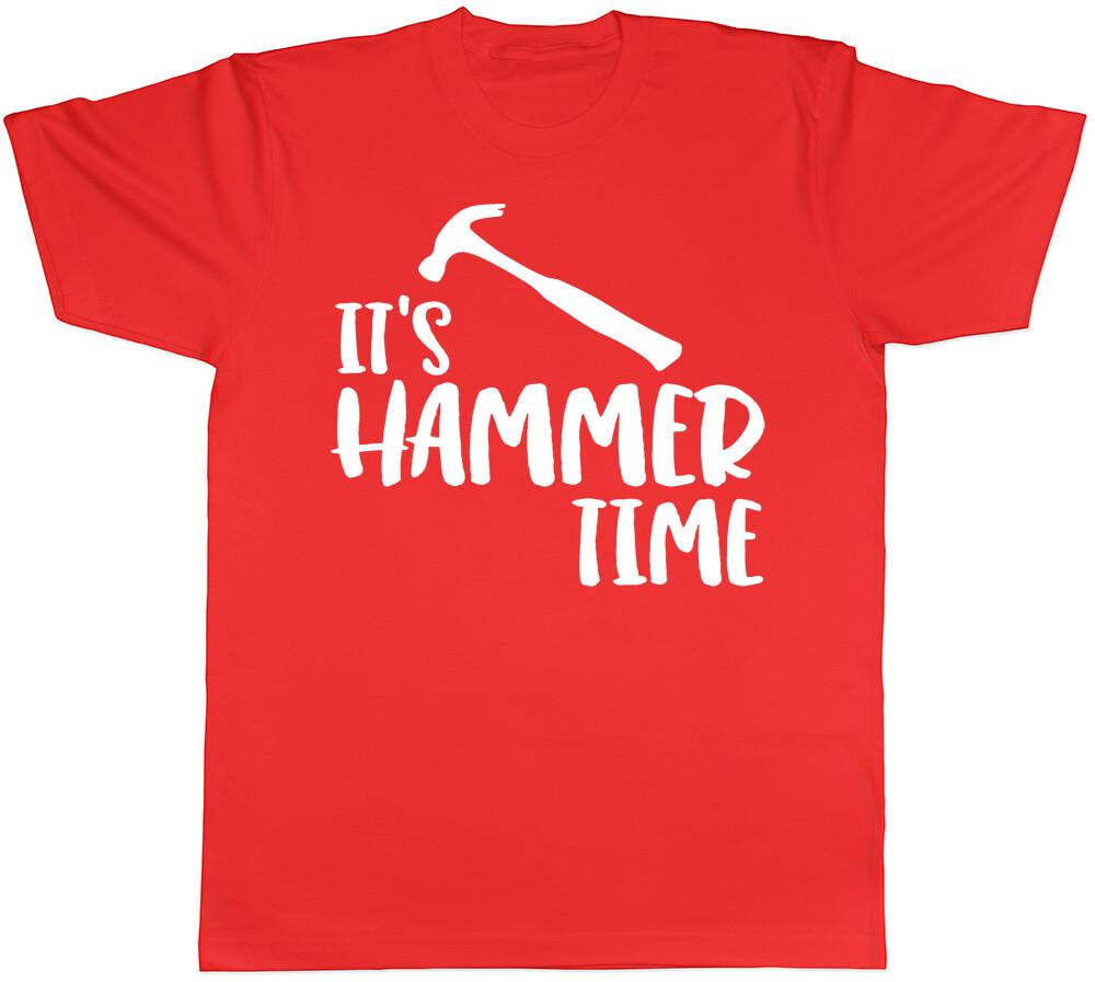 Mens DIY TShirt Funny Hammer Time Tools Handyman Fathers Day Birthday Tee S