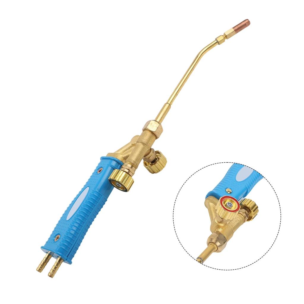 Light Duty Gas Torch H01-2 for Oxyacetylene and Oxypropane Applications in Home Workshop Metal Repair and Cutting Jobs