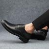 Autumn New Inner Height Increase Business Dress Casual Leather Shoes Soft Leather Groom Wedding Shoes