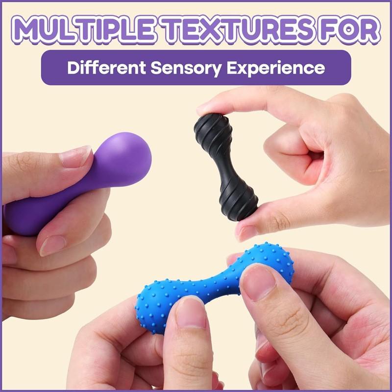 Latest Fidgeting Toys Adults Tactile Silicone Toys Fingertip Rotating Decompression Toy Finger Limit Edc Anti Stress   Toy