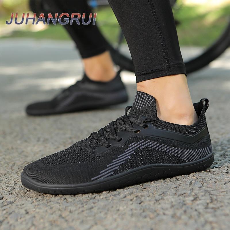 Unisex Wider Shoes Breathable Mesh Barefoot Wide-toed Shoes Flats Soft Zero Drop Sole Wider Toe Sneakes Outdoor Walking Shoes