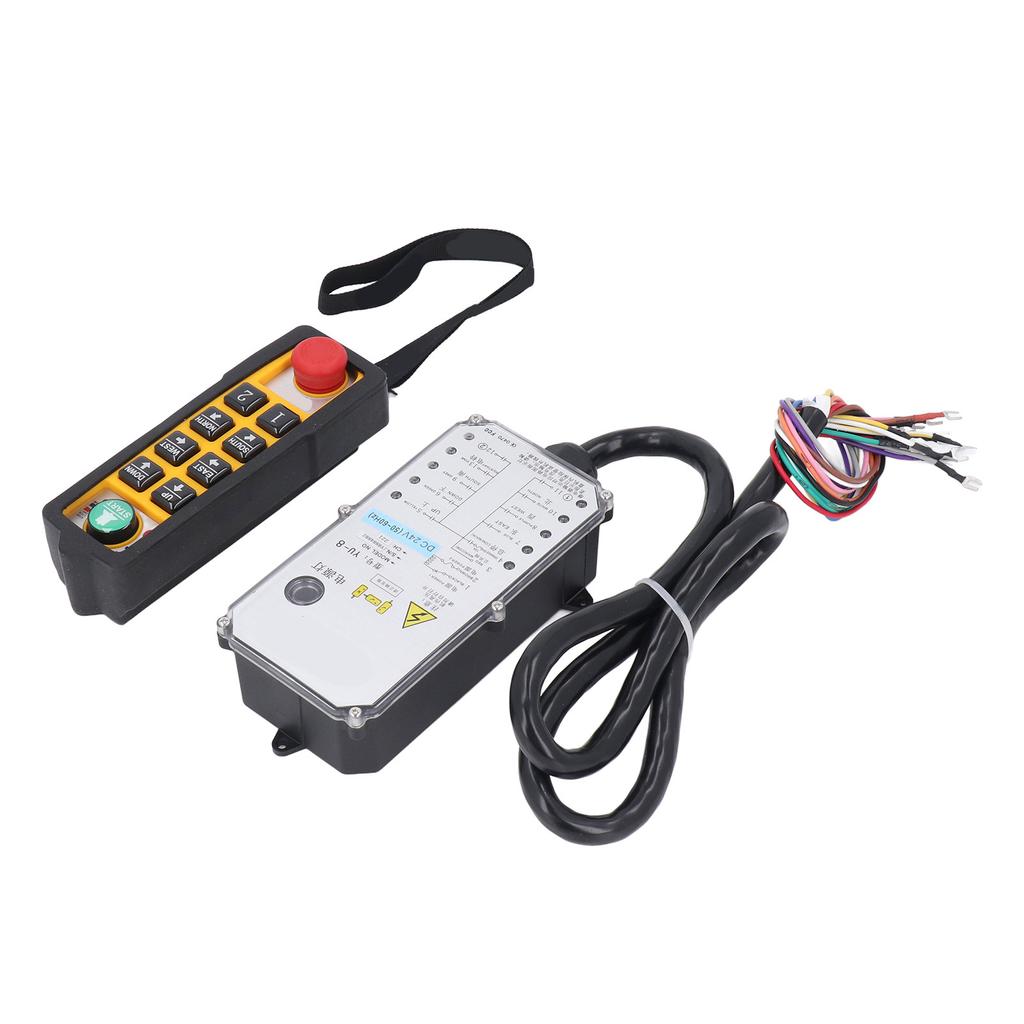 Telecomandă pentru macara industrială, controler electric de ridicare cu o singură manetă și oprire de urgență 6