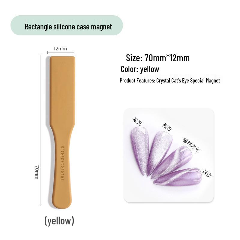 Double-Head Cat Eye Nail Art Magnet – Multifunctional Cylinder for Fancy Effects