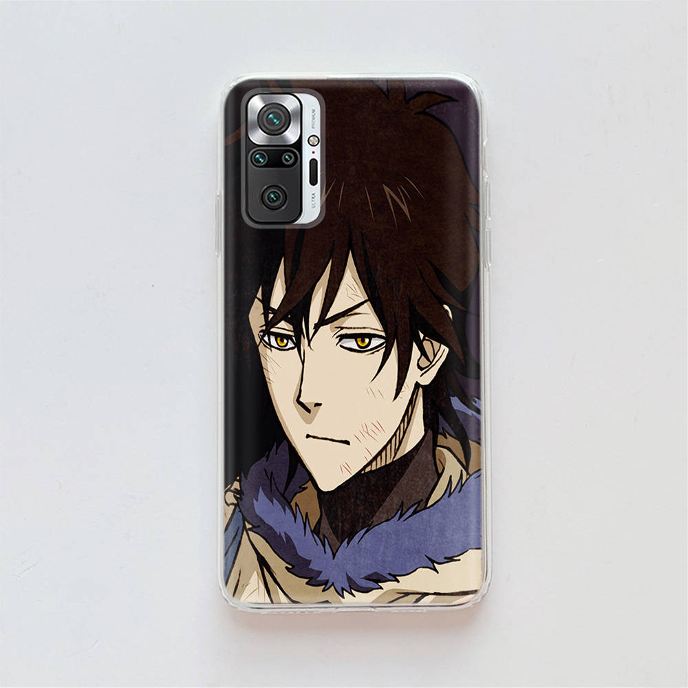 

Прозрачный чехол для Samsung A04 A14 A23 A34 A54 M23 M33 M52 M53 Realme Narzo 50 50I 50a Prime C35 C55 C30S 10 9 Pro D-66 Black Clover Anime VIVO X80 Pro коричневато-жёлтый