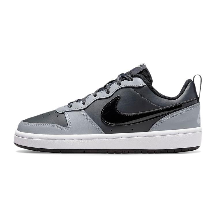(GS) Nike Court Borough Low 2 Anthracite Stadium Grey Kids BQ5448-014 EU 36.5