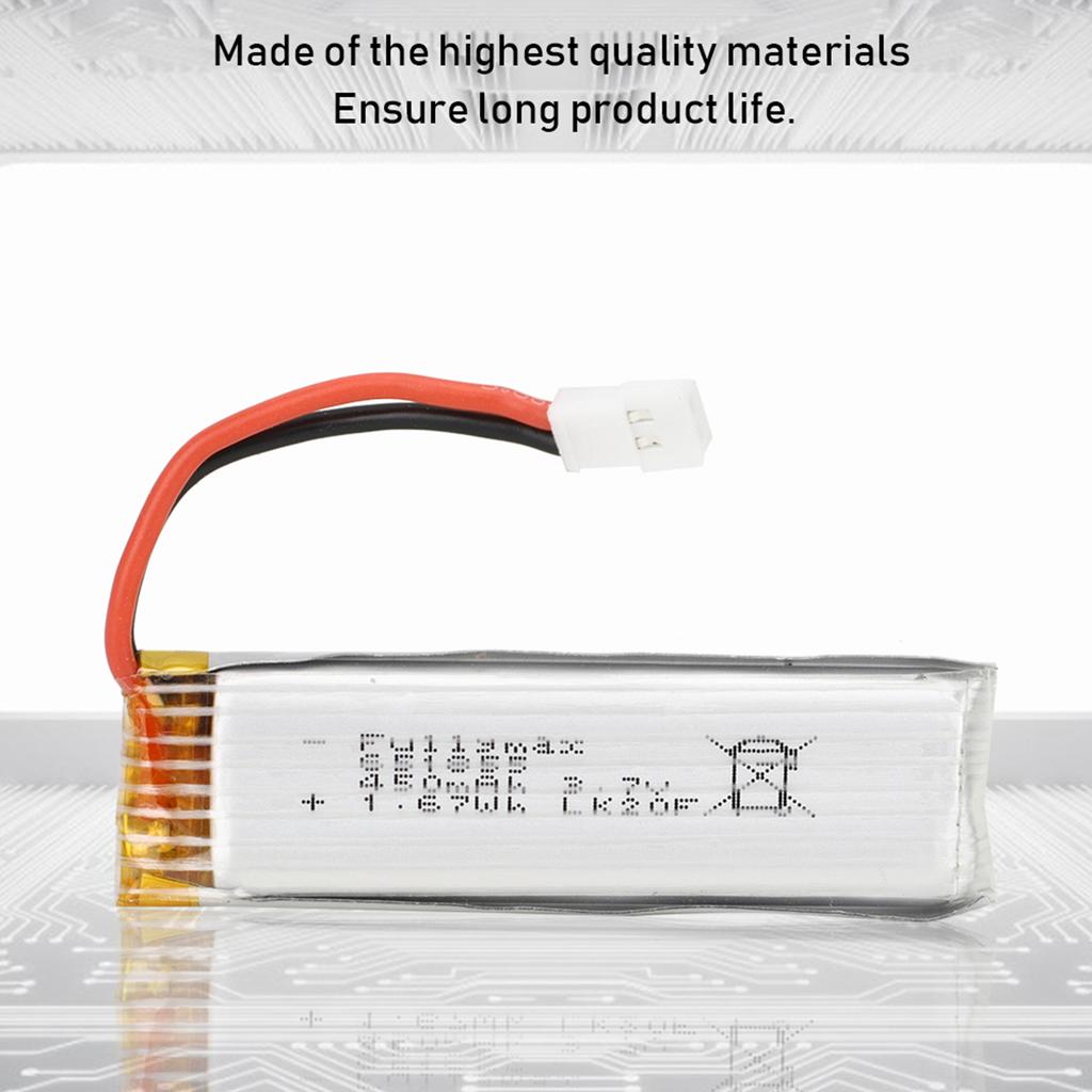 2PCS RC Replace Battery 3.7V 450MAH for WLtoys XK K110 V977 RC 3D 6CH Helicopter