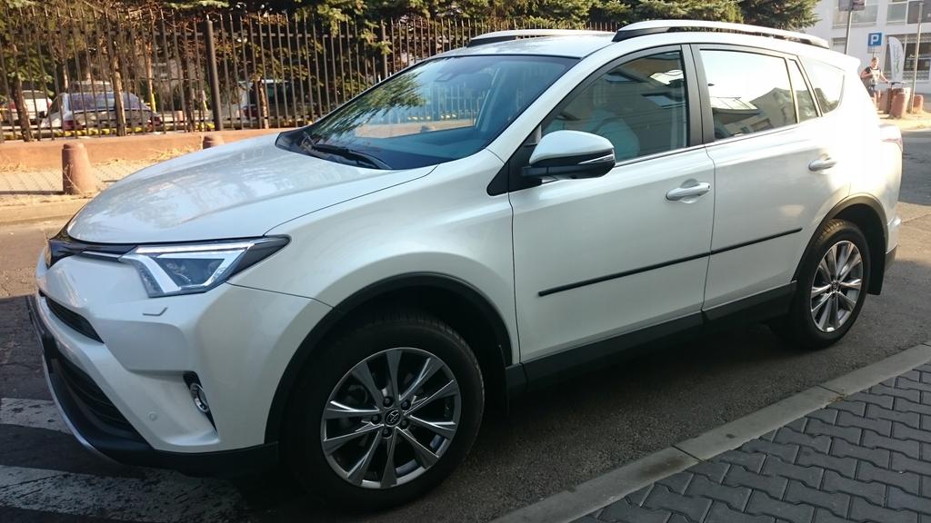 Ochranné lišty bočních dveří Toyota RAV4 IV ČERNÉ