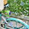 1Pc Bubble Machine Fully Automatic Blowing Electric Soap Bubbles Gun for Bicycle Seat Clip Childrens Outdoor Party Cycling Play