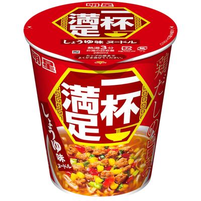 Myojo Ippai Manzoku Sojasaucen-Nudeln 60g x 12 Packungen