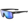 Uvex Lgl 51 Matte Black Mirrored Sunglasses