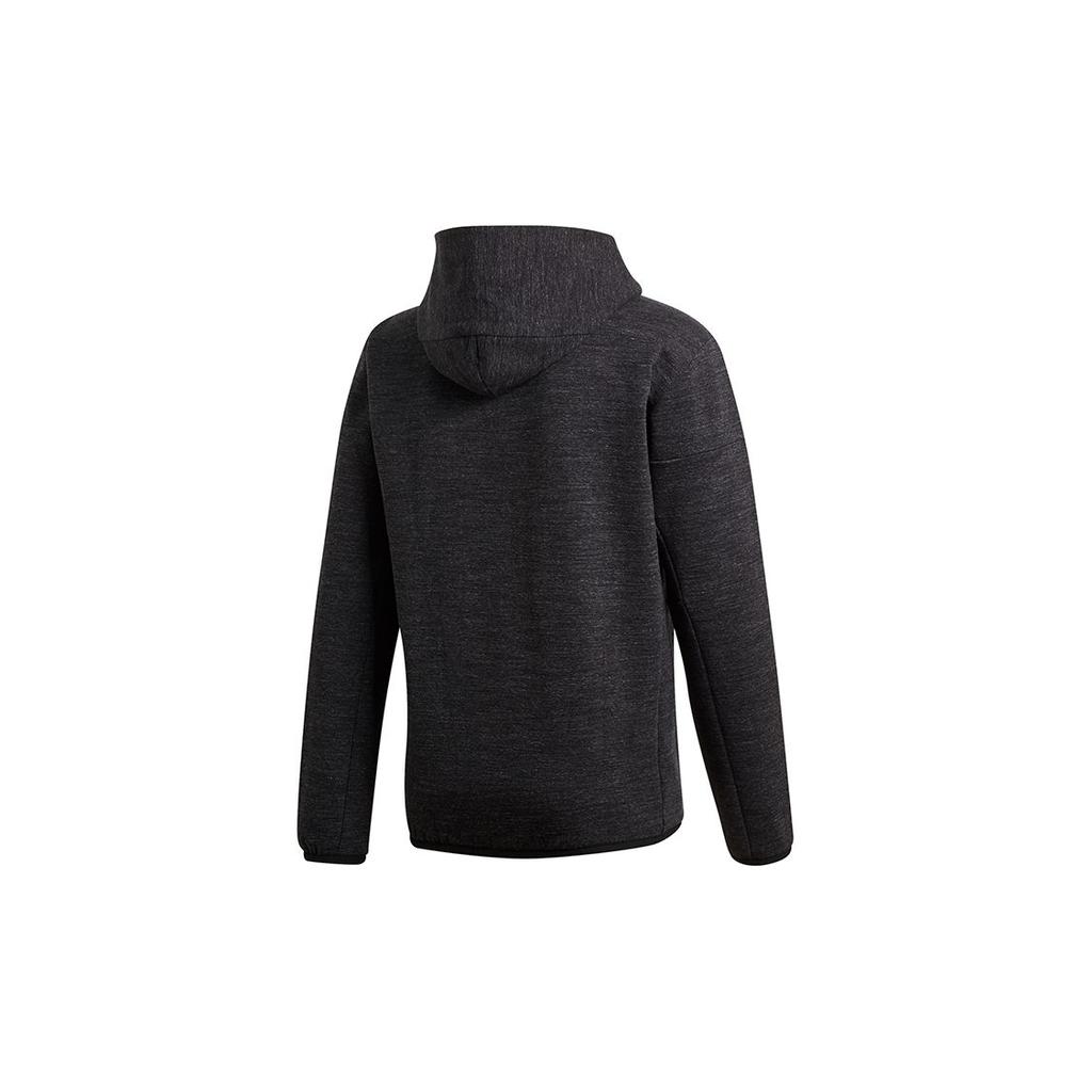 adidas ZNE FZ Hooded Fleece Jacket Winter Men Outerwear Black GU2077