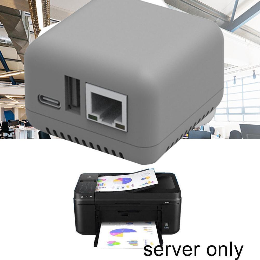 NP330 Mini Printer Server USB 2.0 Net-work Print Server Connection Easy Printing (Network/WIFI Version) Printing Accessories