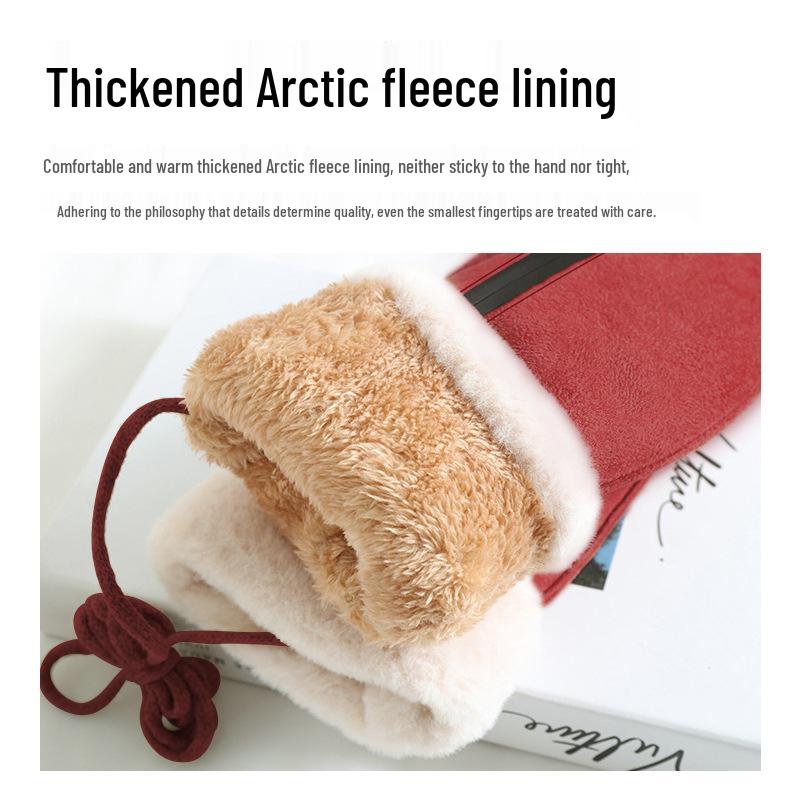 Rechargeable Heated Gloves for Winter - Windproof, Self-Heating, Ideal for Motorcycle Riding