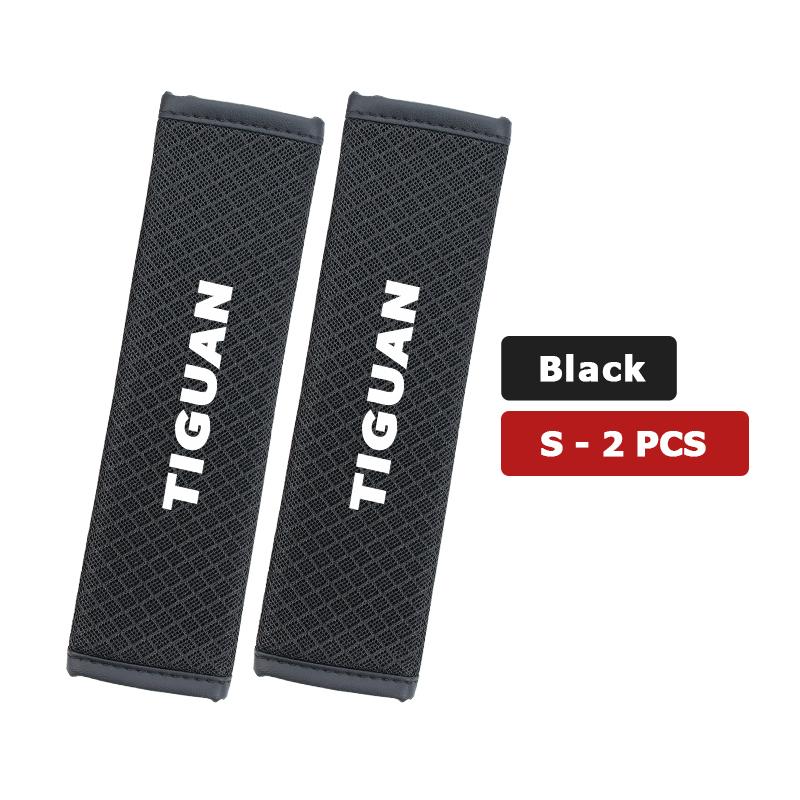 BAD1 28cm Car Seat Belt Shoulder Net Breathable Guard For Volkswagen VW Tiguan Scirocco Sagitar Magotan 4 5 6 7 MK4 MK5