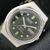 VINTAGE ORIENT AUTOMATIC 46943 JAPAN MENS BLACK COLOR DIAL WATCH A700661-5 R204-a700661
