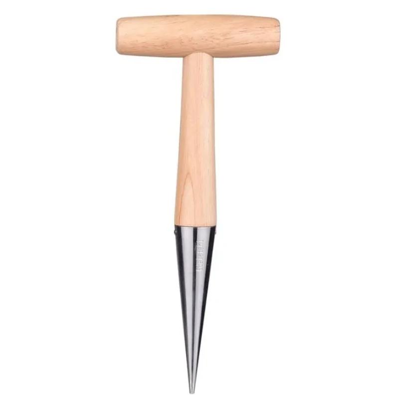 1pcs Home Gardening Hole Puncher Fertilizing Seeding Plant Seed Cutting Seedling Seedling Garden Tool Supplies