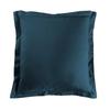 Taie D'oreiller 63 X 63 Cm Couleur Emotion Bleu