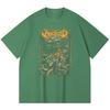 230 Gsm 100% Cotton Heavy Metal T-Shirt  Rock Band Popular Music Print Unisex Heavy Cotton T Shirt