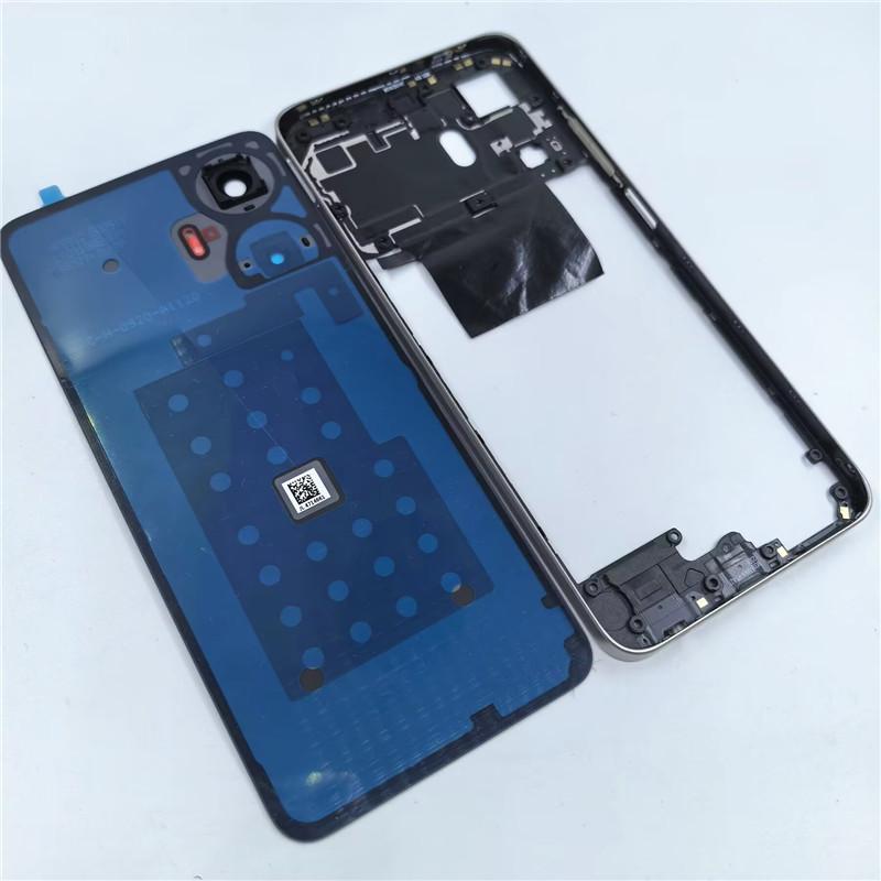 

Full Housing For Realme C55 Back Cover+Middle Frame+Side Key+Camera Glass Lens золотистый