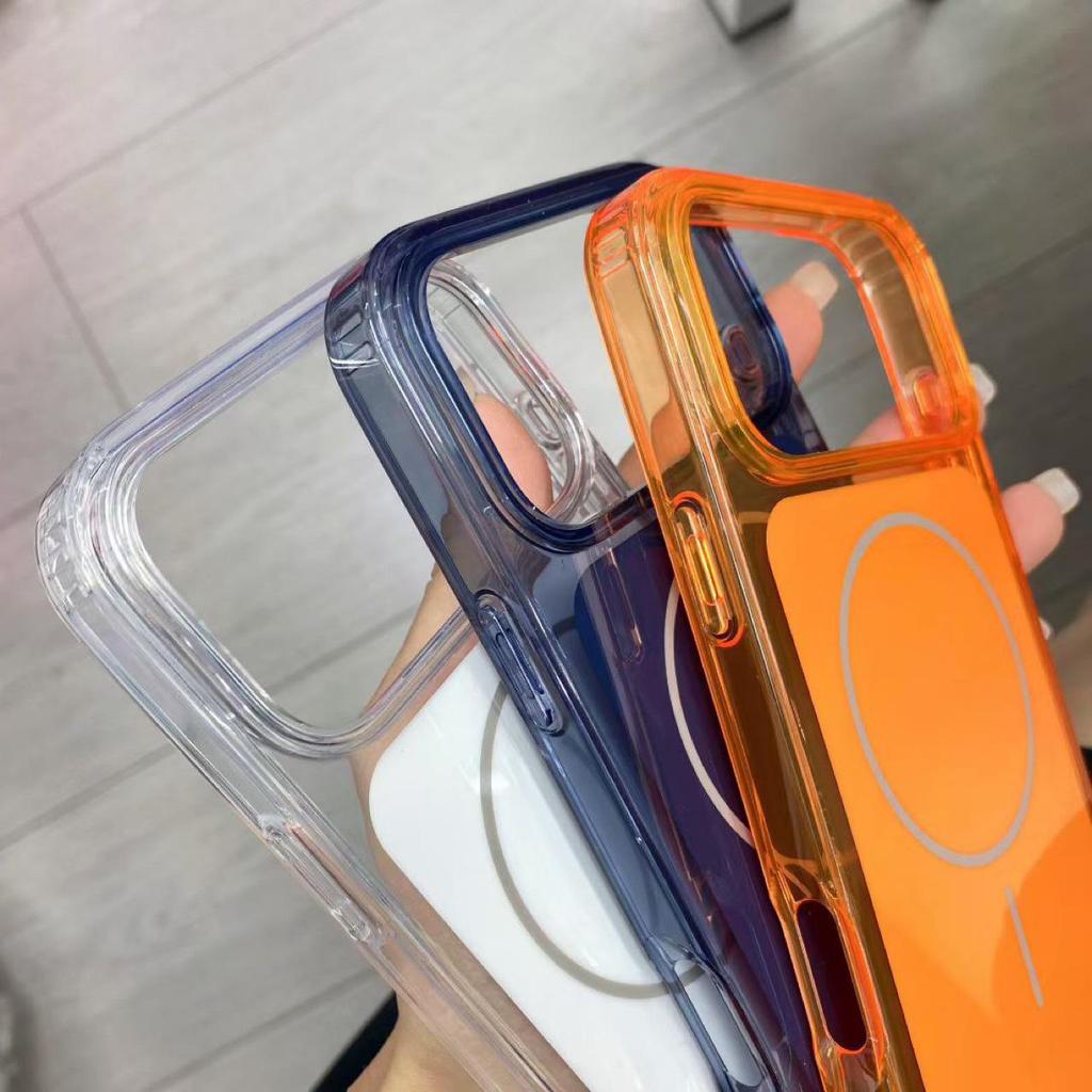 iPhone 17 Pro Max Transparent Magnetic Anti-Fall Case