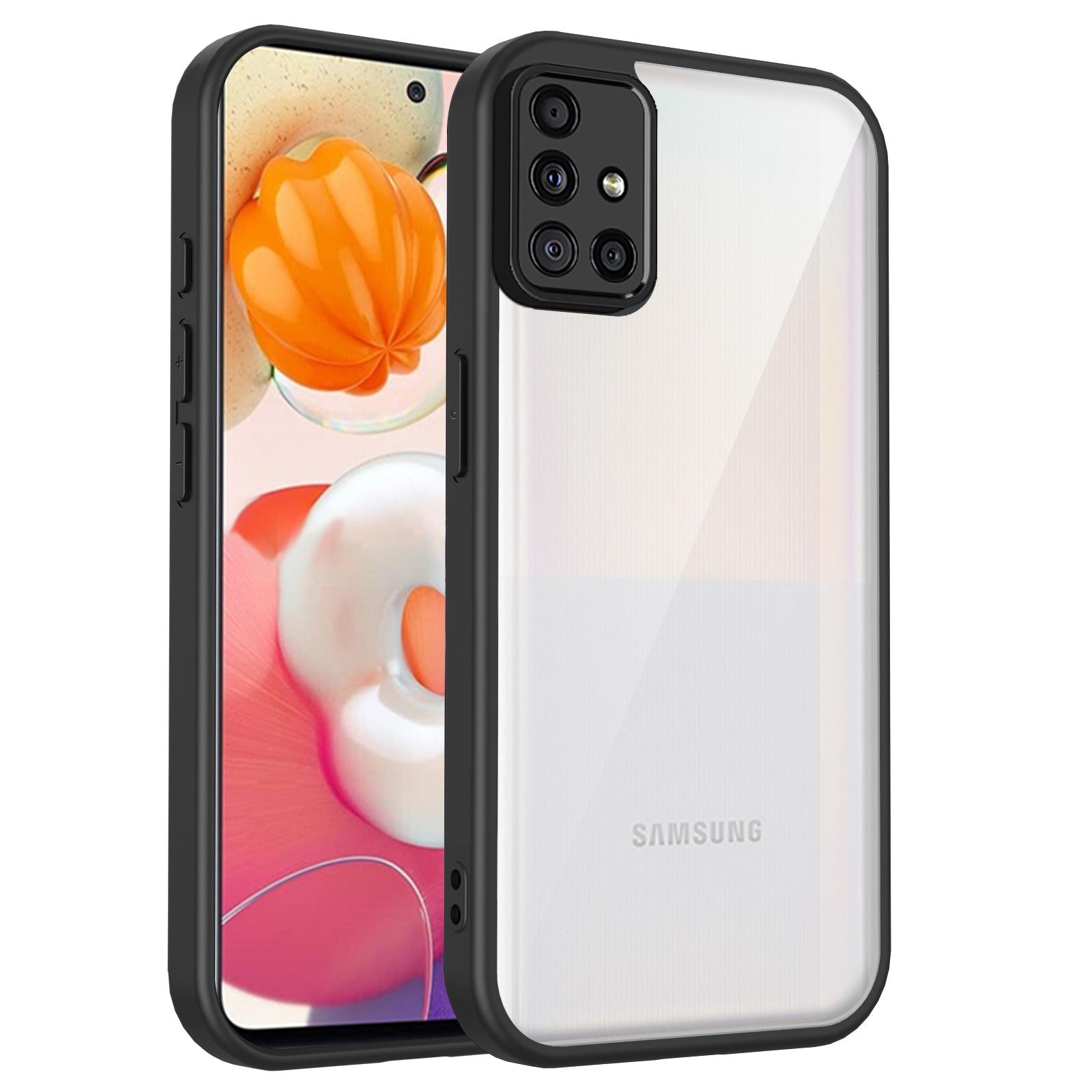 

For Samsung Galaxy A51 4G Case Galaxy A71 4G Phone Case Galaxy A51 Cover Air Cushion Silicon Bumper Clear Matte Back Cover Hard Galaxy A51 4G