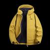 JEEP Unisex Hooded Fleece-Lined Windbreaker Jacket