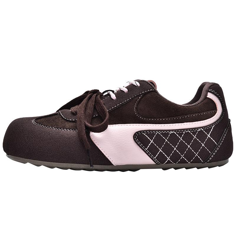 

Новая весна новые ретро туфли на мягкой подошве повседневные женские кроссовки с манговым носком 1238 40 коричневый