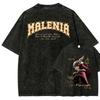 Elden Ring Washed T-shirt 2026 New Model Personality Clothes Shirt Year Round Clothing Retro Fashion Vintage Loose Gift High Quality