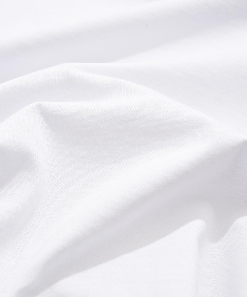 FALLETT My Record Ringer Short Sleeve T-Shirt White