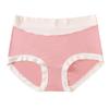 4 Stück Hochelastische Damen-Slips mit mittlerer bis hoher Taille und Farbblock-Design - Bauchkontrolle & Hüfthebung Übergröße Dreieckige Unterwäsche