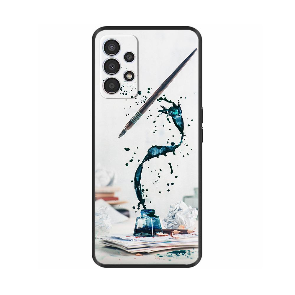 A52s Hülle Für Samsung Galaxy A52 Cover Stylisch Bemalte Silikon Handyhüllen Für Samsung A52 4G 5G A 52 52s Fundas Weicher TPU Stoßfänger