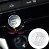 Aluminum Alloy Silver Start Stop Button Cover Kit For Jaguar Xf 2008-2015
