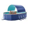 AxisSpace [Piscină Acoperită] Piscină Mare, Nu Necesită Umflare, Pliabilă, Nu Necesită Asamblare, pentru Copii, Uz Casnic, Protecție UV, Depozitare Ușoară,