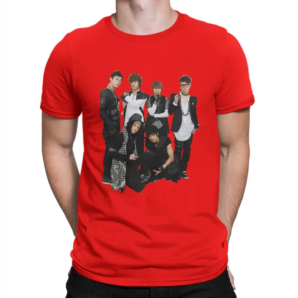 T-Shirt Pop Singing Group Awesome Cotton Tees Short Sleeve B-Beasts T Shirt Crew Neck Clothing Gift Idea Unisex