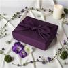 Furoshiki large size purple navy stylish plain chirimen high quality washable polyester eco bag tote kimono practice privacy cross 70 90 140cm (purple
