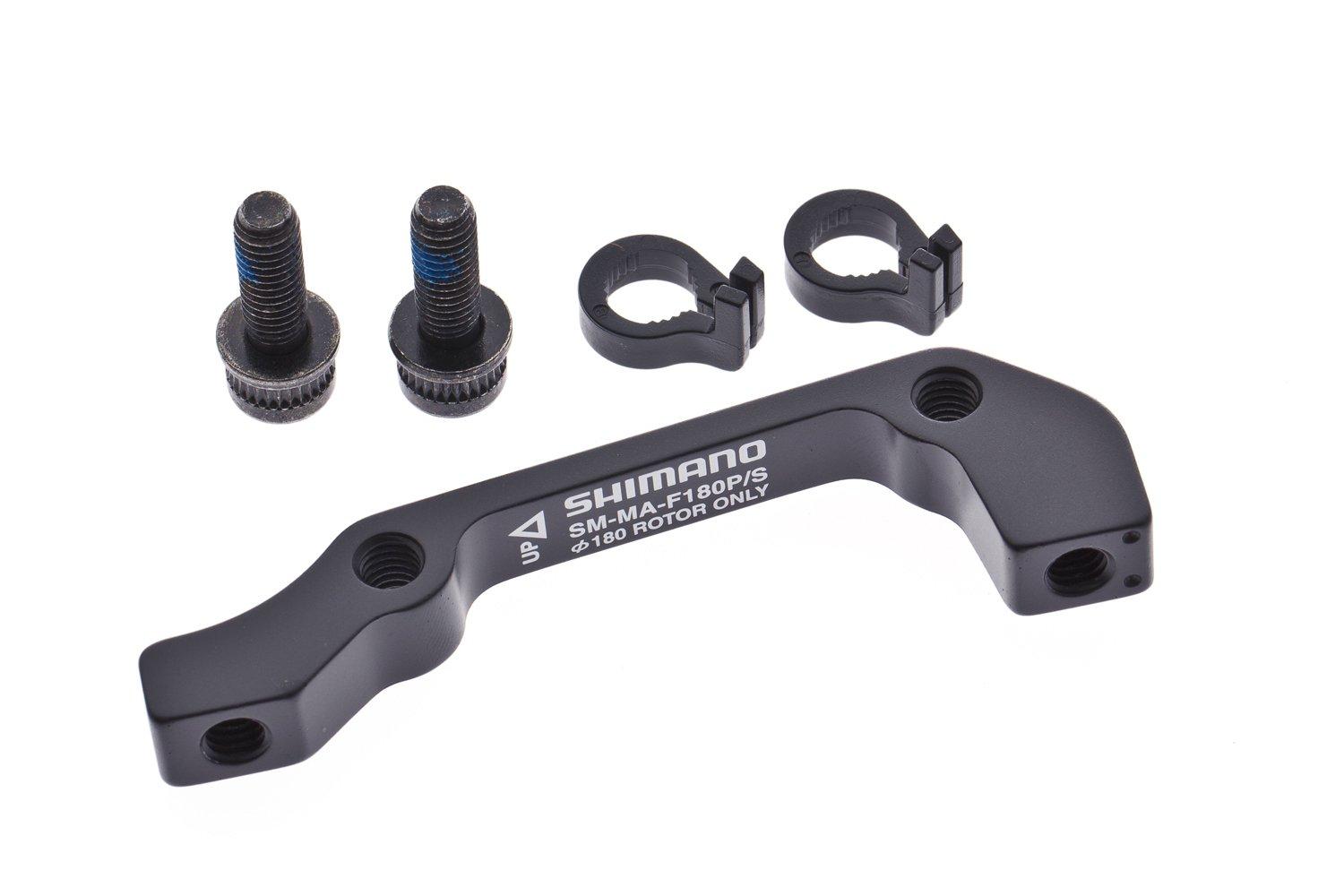 

Shimano F 180 2 Disc Brake Mount Adapter ISMMAF180PSA SM-MA P/S чёрный