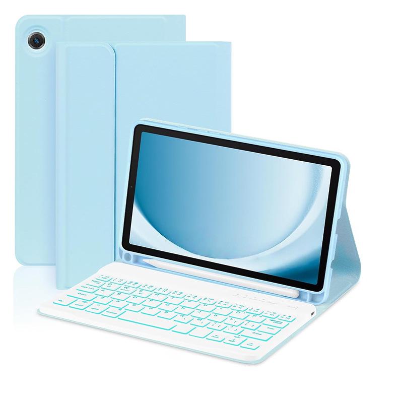 Samsung Galaxy A7 Lite/A9/A11 8.7” Detachable Backlit Bluetooth Keyboard Protective Case