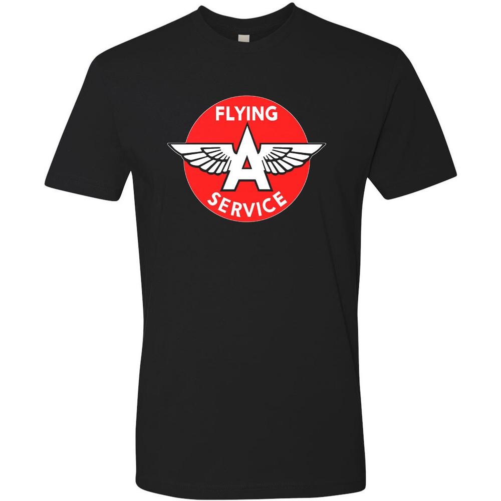 

Hot Rod T Shirt Tee Nostalgia Gas Oil Drag Race Flying A 2XL