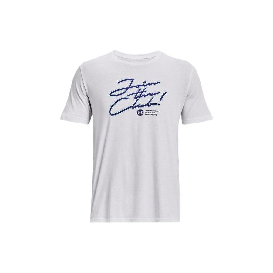 Under Armour Join The Club T-shirt White Men s 1376835-100 XL