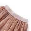 Skirt with Sequins for Children Pale Pink 92/104/116/128/140