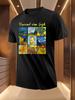 Van Gogh Starry Night Print Tshirt - Breathable Lightweig...
