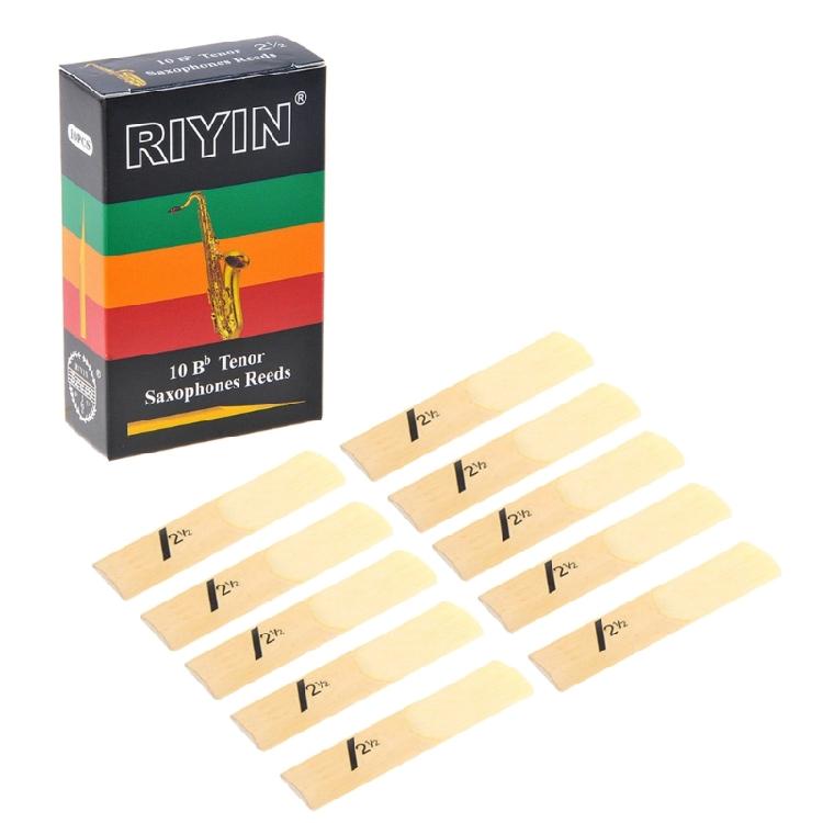 10 pz Ance per Sassofono Tenore Forza 1.5-4.0 Tono Bb Ancia per Strumento Sassofono