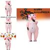 Inflatable Pig Costume For Stage Performance And Party Events With Durable Fabric For Adults And Kids