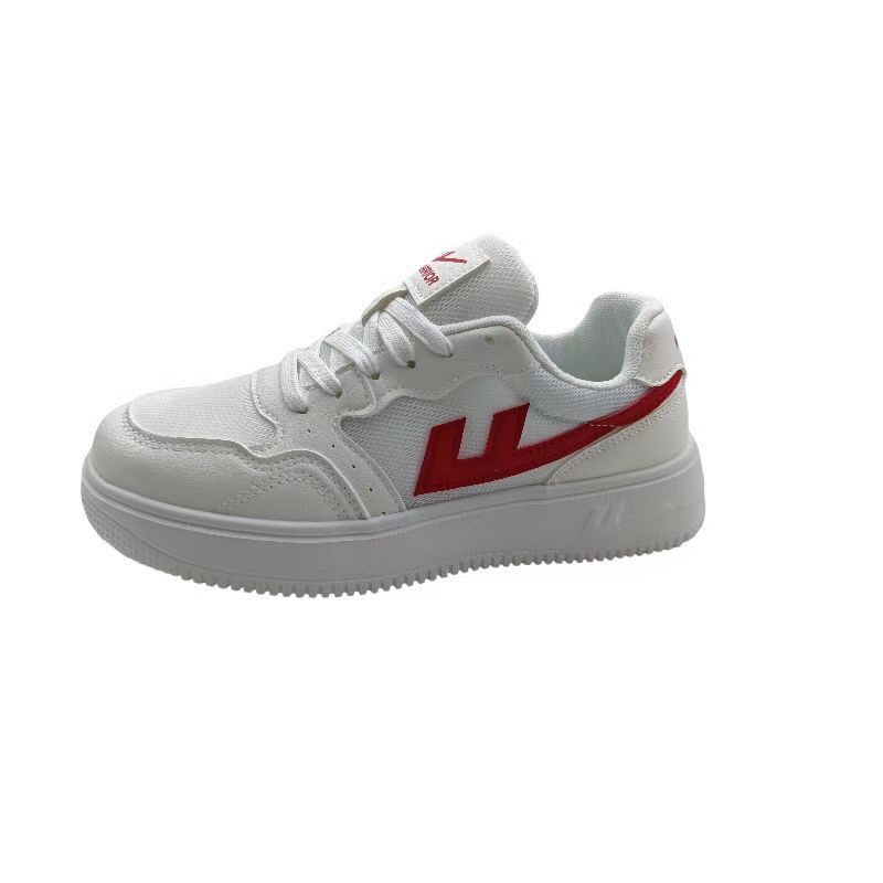 Warrior Classic White And Red Summer Mesh Sneakers Unisex Sneakers E-103C11