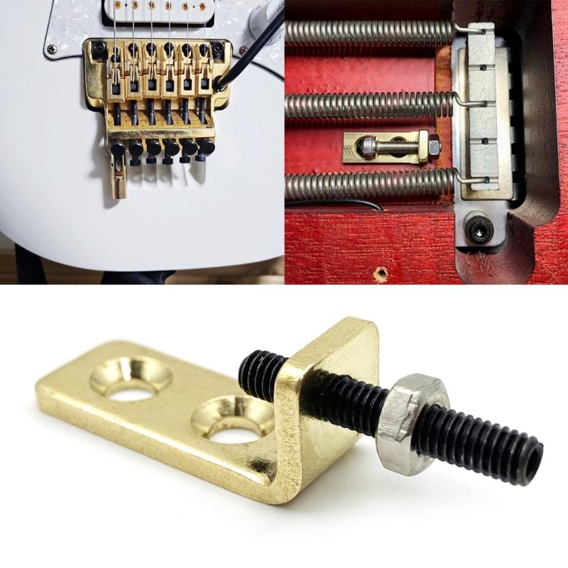 Electric Guitar Tremolo Bridge Stabilizer Replacement Brass Tremolo Stopper Stabilizer Musical Instruments Guitar Parts