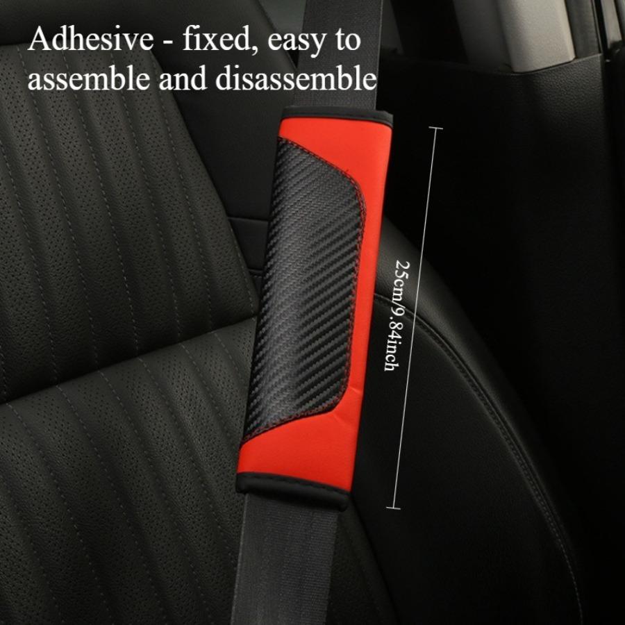 Universal Comfortable Car Seat Belt Shoulder Pads - Anti-Rubbing & Fashionable Auto Accessories