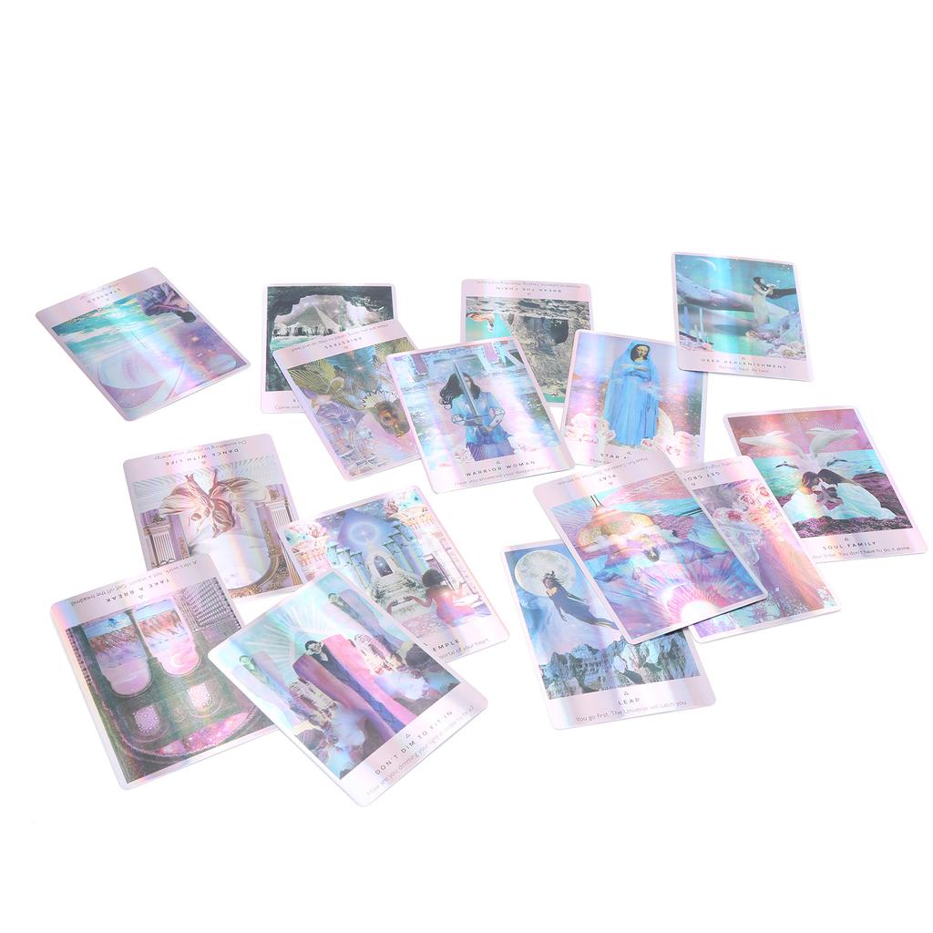 44pcs Tarot Deck Fate Divination Board Game Fortune Telling Cards for Family Party Friends