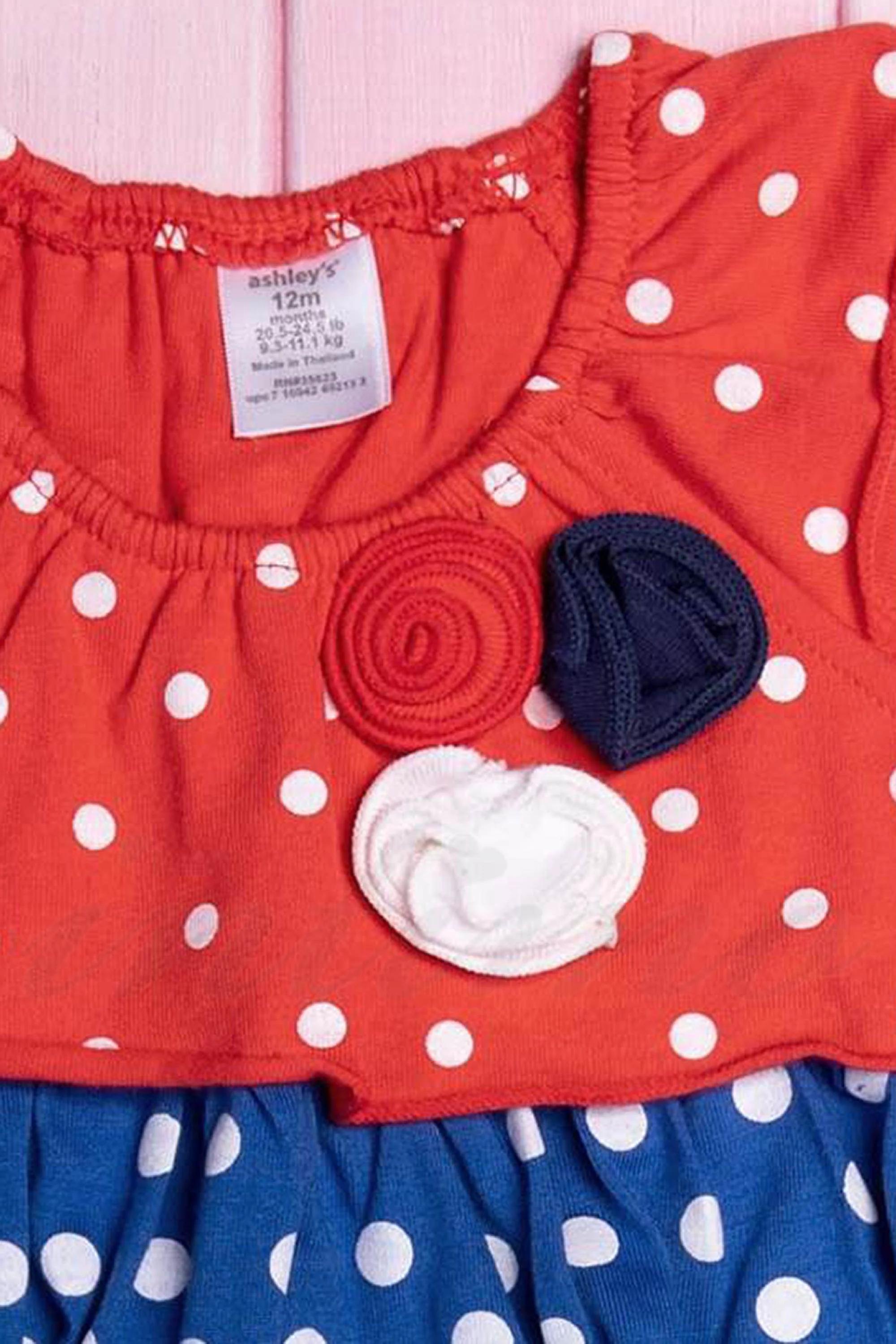 

Комплект для дівчинки: Туніка з коротким рукавом і легінси, бавовна Laura ashley (55976) 92(cm) різнокольорові кольору