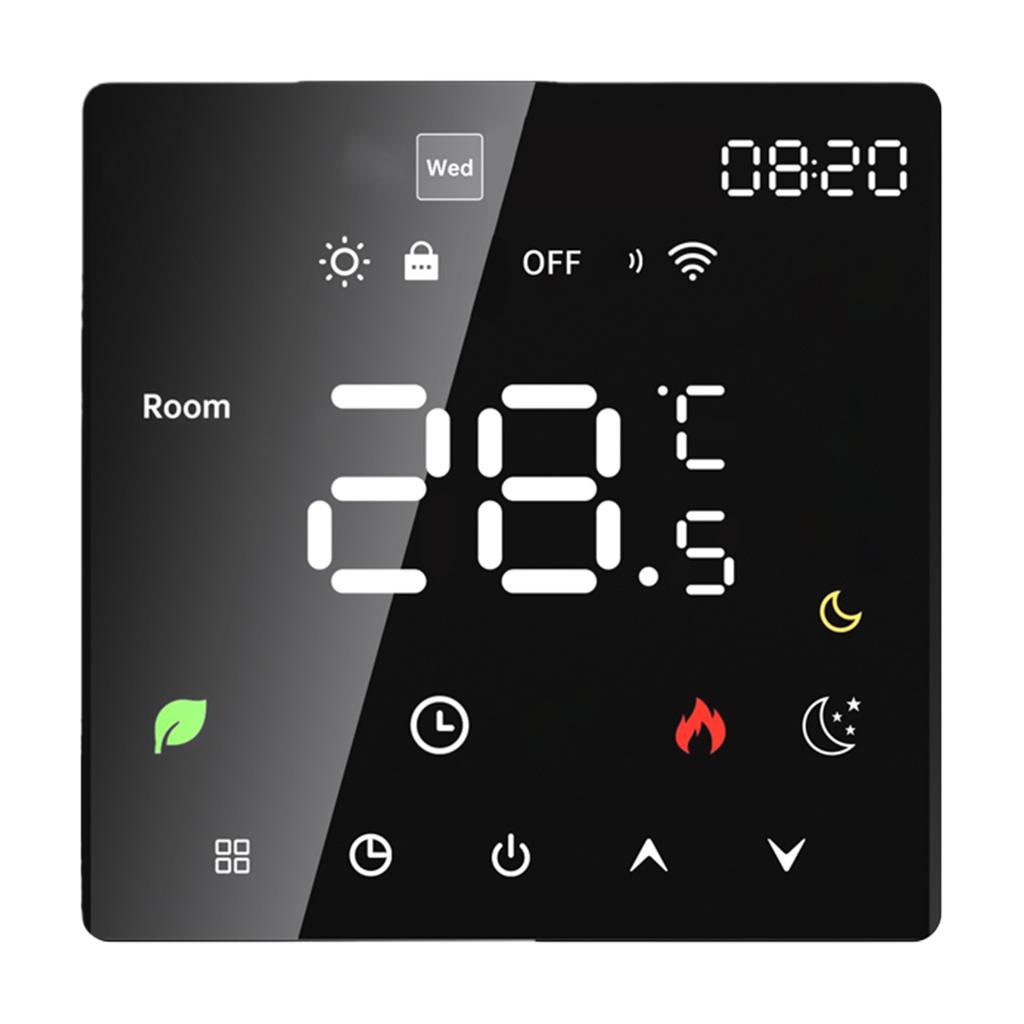 16A Digital Thermostat with LCD Display Floor Heating Temperature Controller Smart Home Assistant for Home